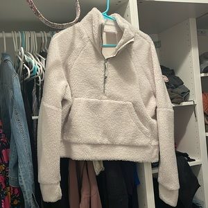 Lululemon funnel neck fleece scuba - medium/large
